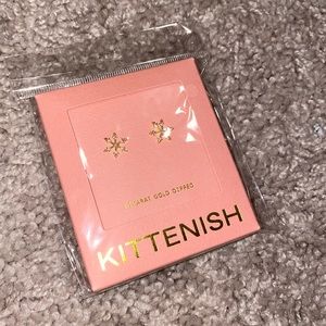 Kittenish Snowflake Earrings